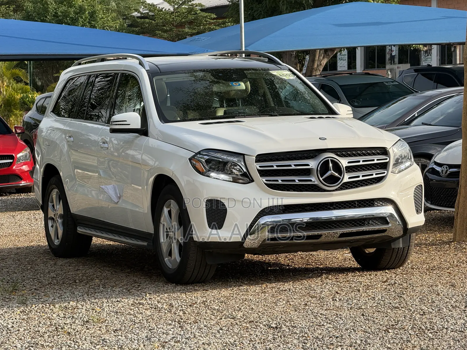 Mercedes-Benz GLS-Class GLS450 4Matic 2017 White