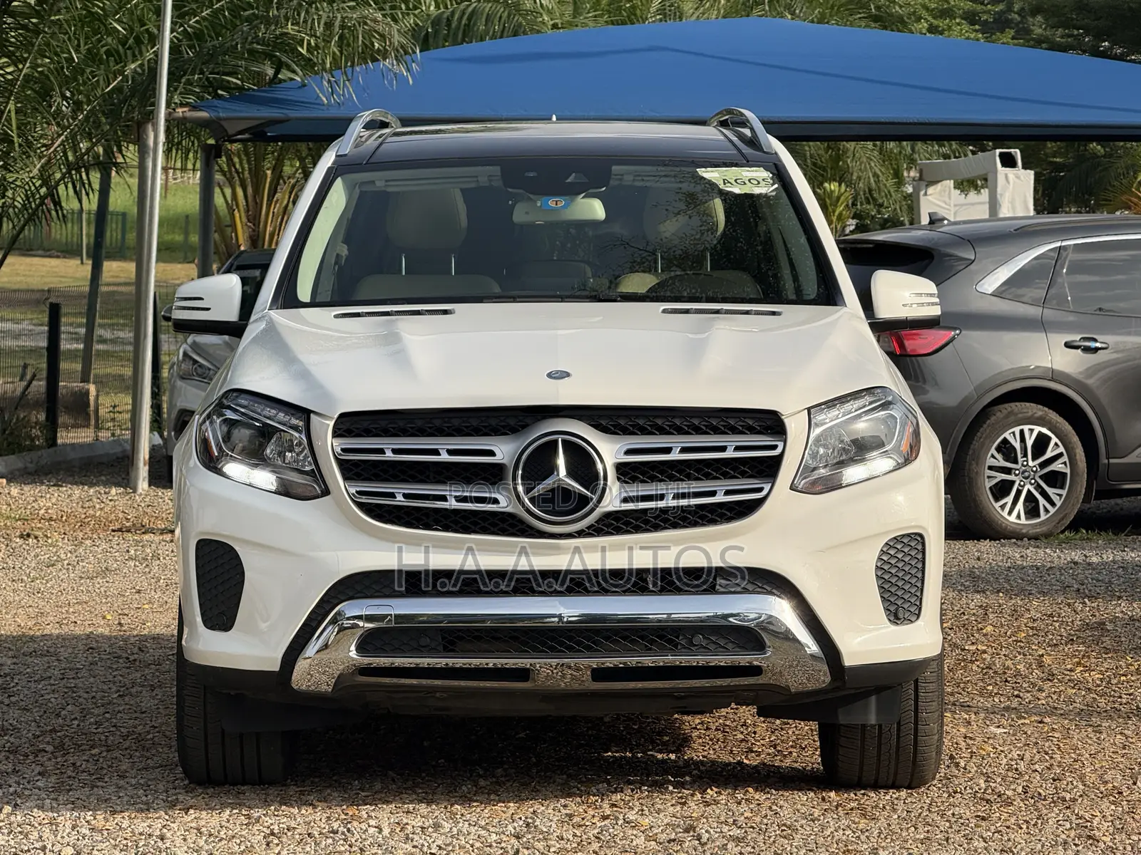 Mercedes-Benz GLS-Class GLS450 4Matic 2017 White