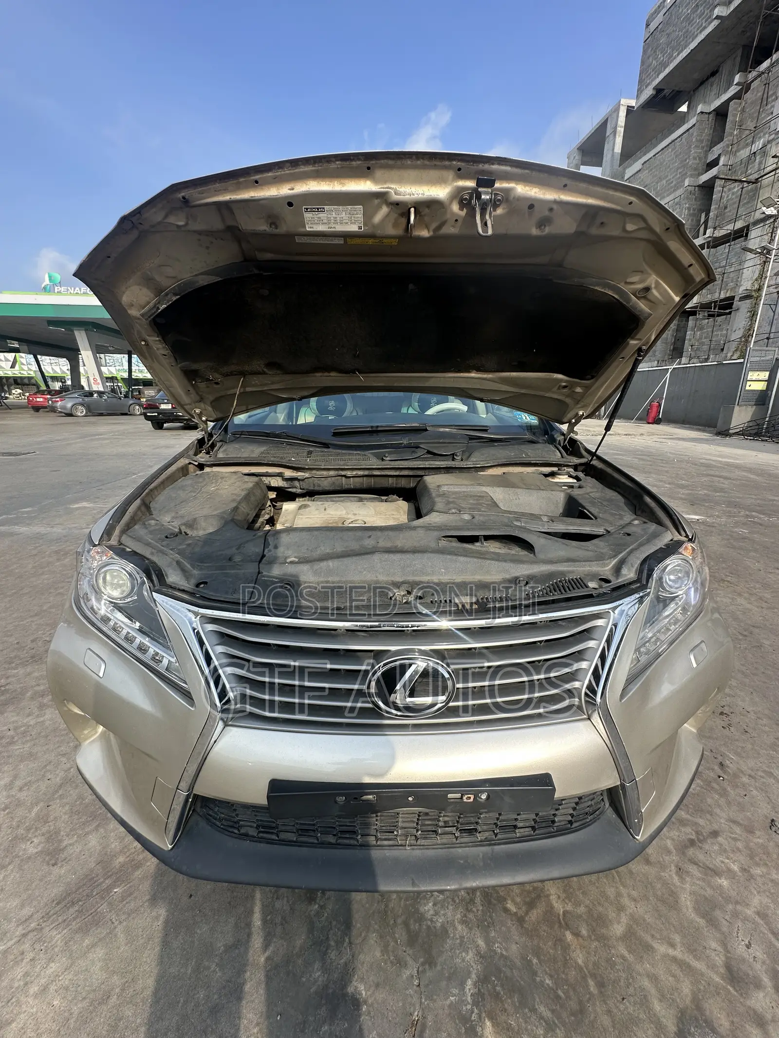 Lexus RX 350 2011 Gold