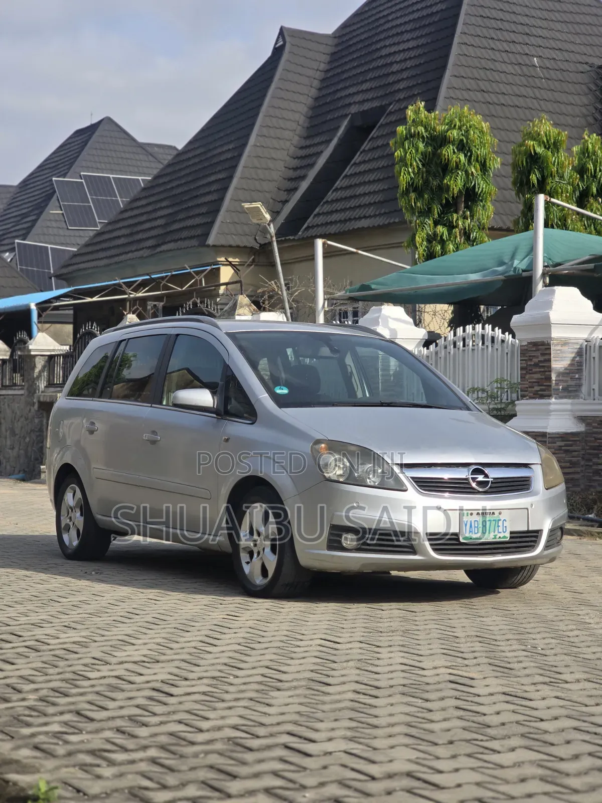 Opel Zafira 2008 Silver