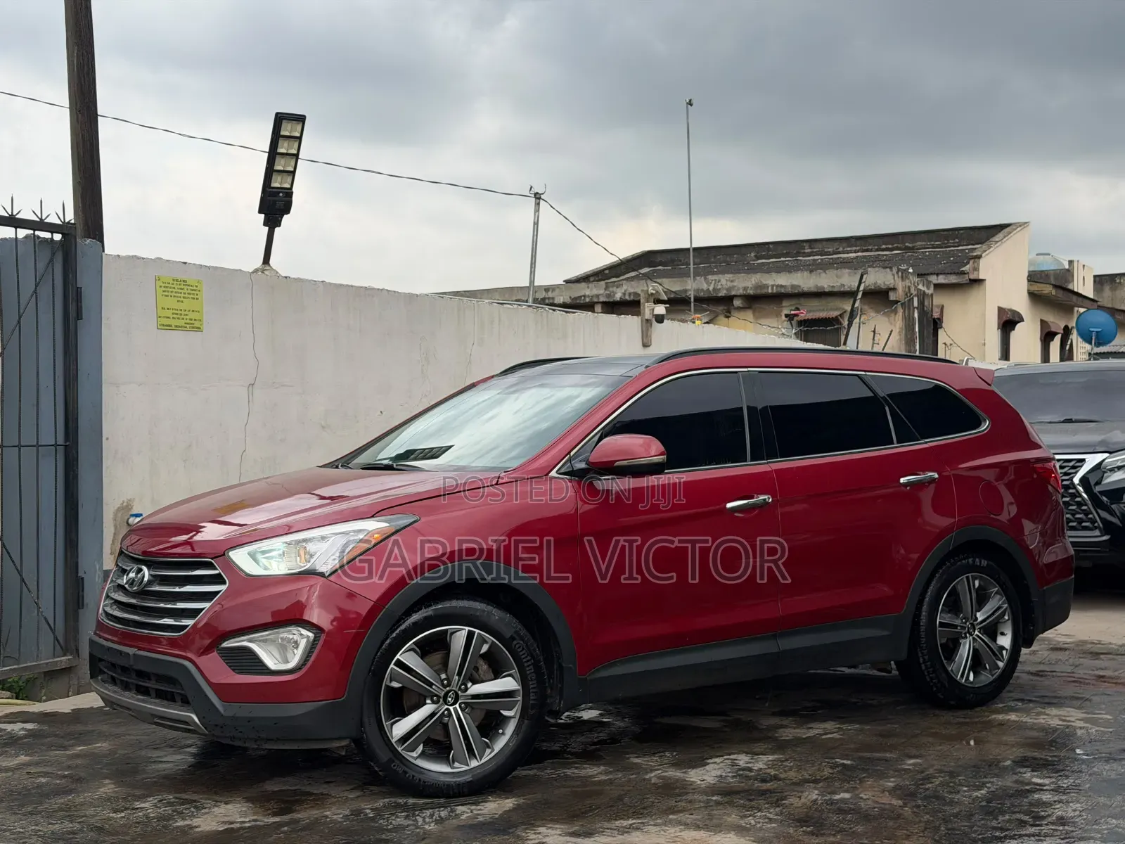 Hyundai Santa Fe Limited 4dr SUV (3.3L 6cyl 6A) 2015 Red