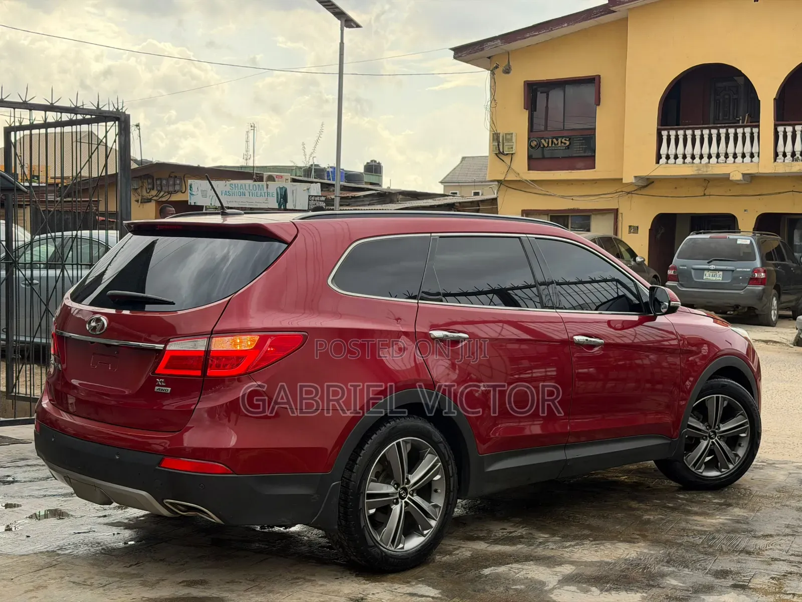 Hyundai Santa Fe Limited 4dr SUV (3.3L 6cyl 6A) 2015 Red