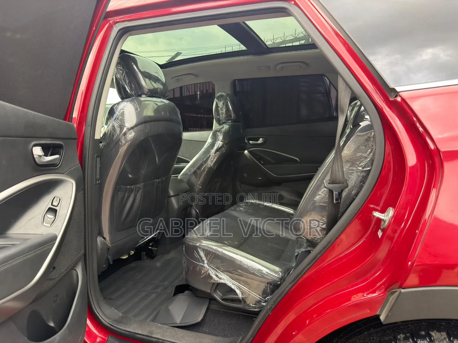 Hyundai Santa Fe Limited 4dr SUV (3.3L 6cyl 6A) 2015 Red