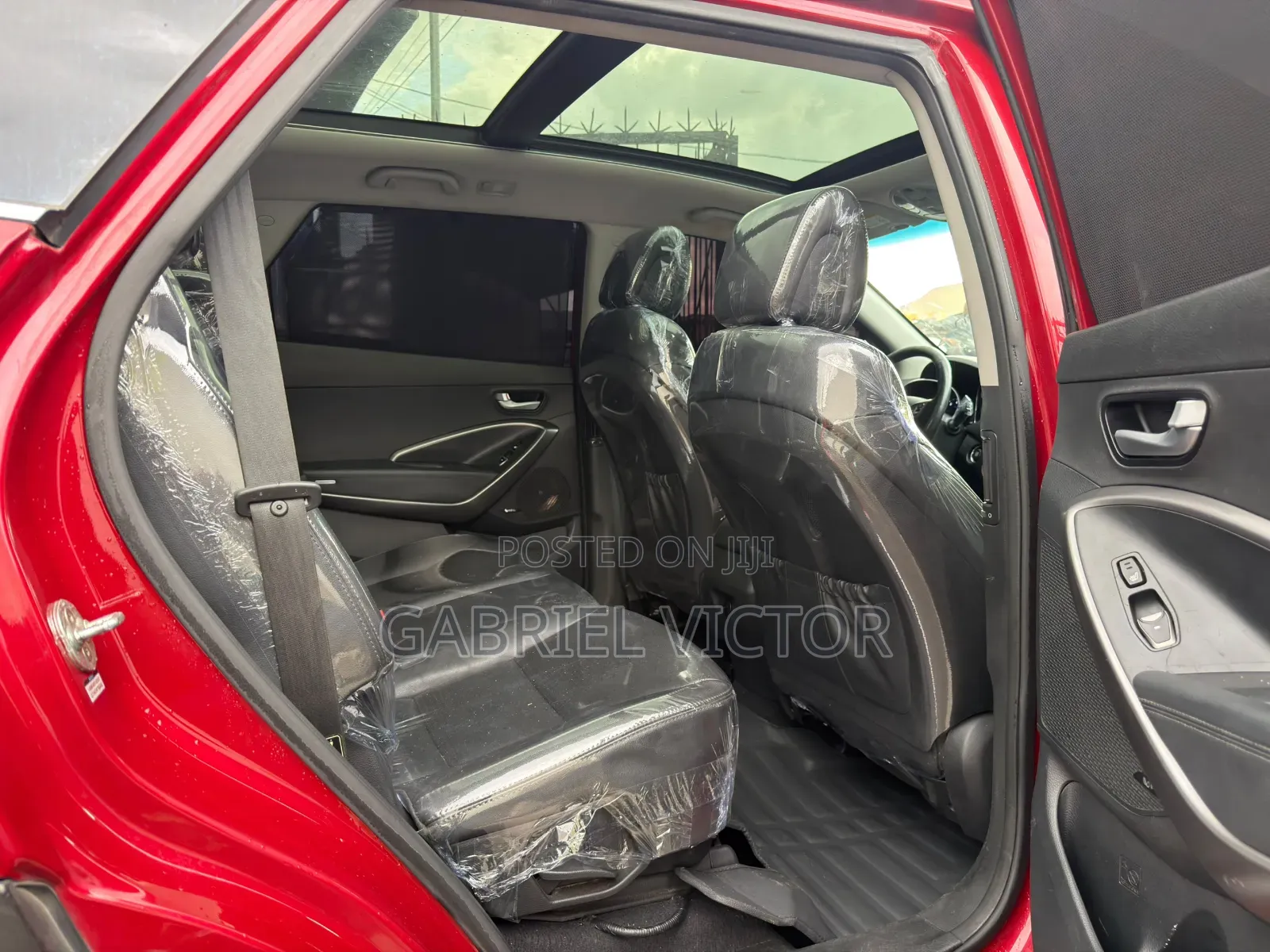 Hyundai Santa Fe Limited 4dr SUV (3.3L 6cyl 6A) 2015 Red