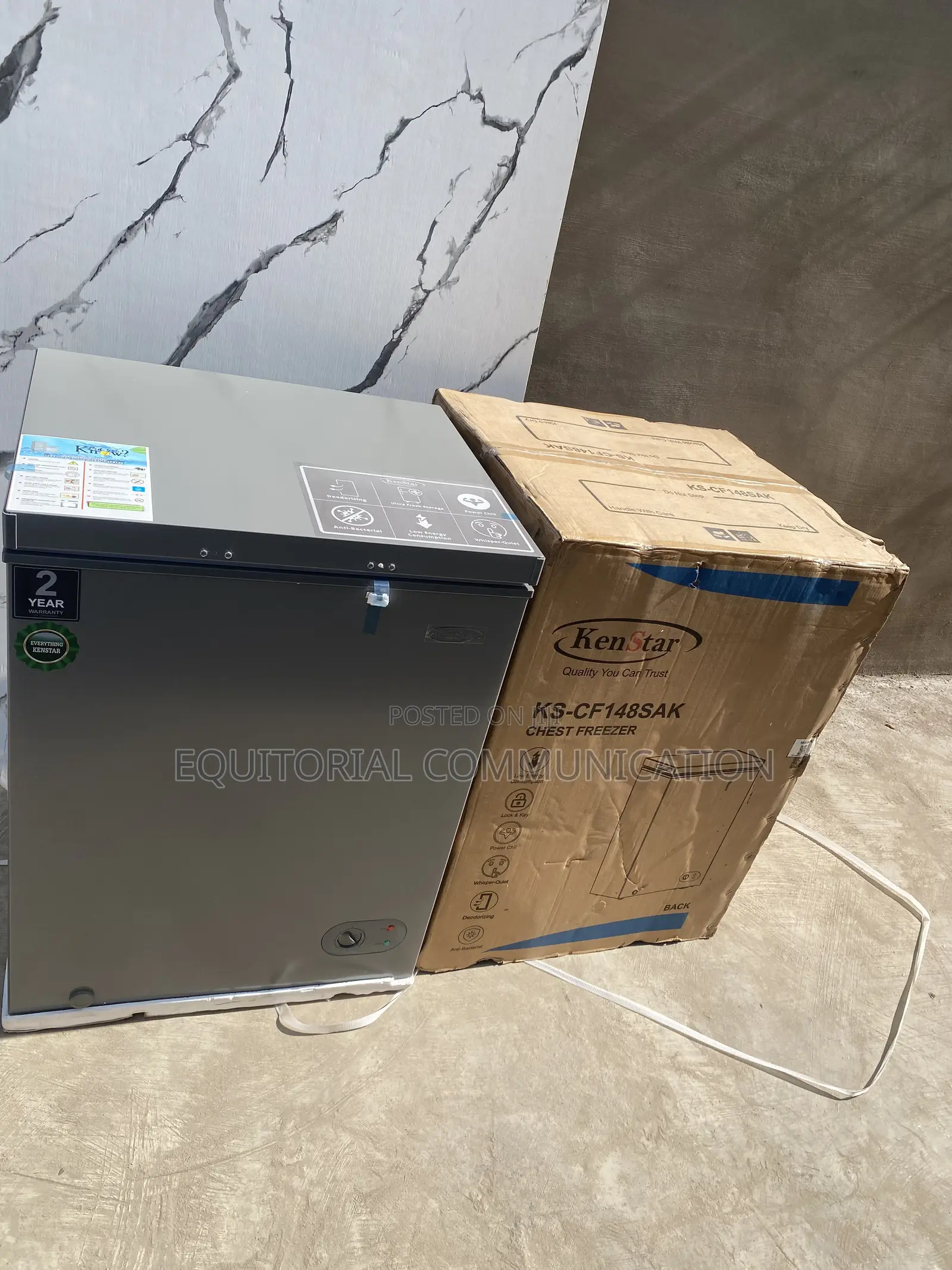 KENSTAR KS-CF148SAK 142L Freezer for Preserving Perishable Foods