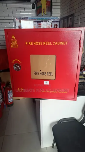 Hose Reel Cabinet With Glass