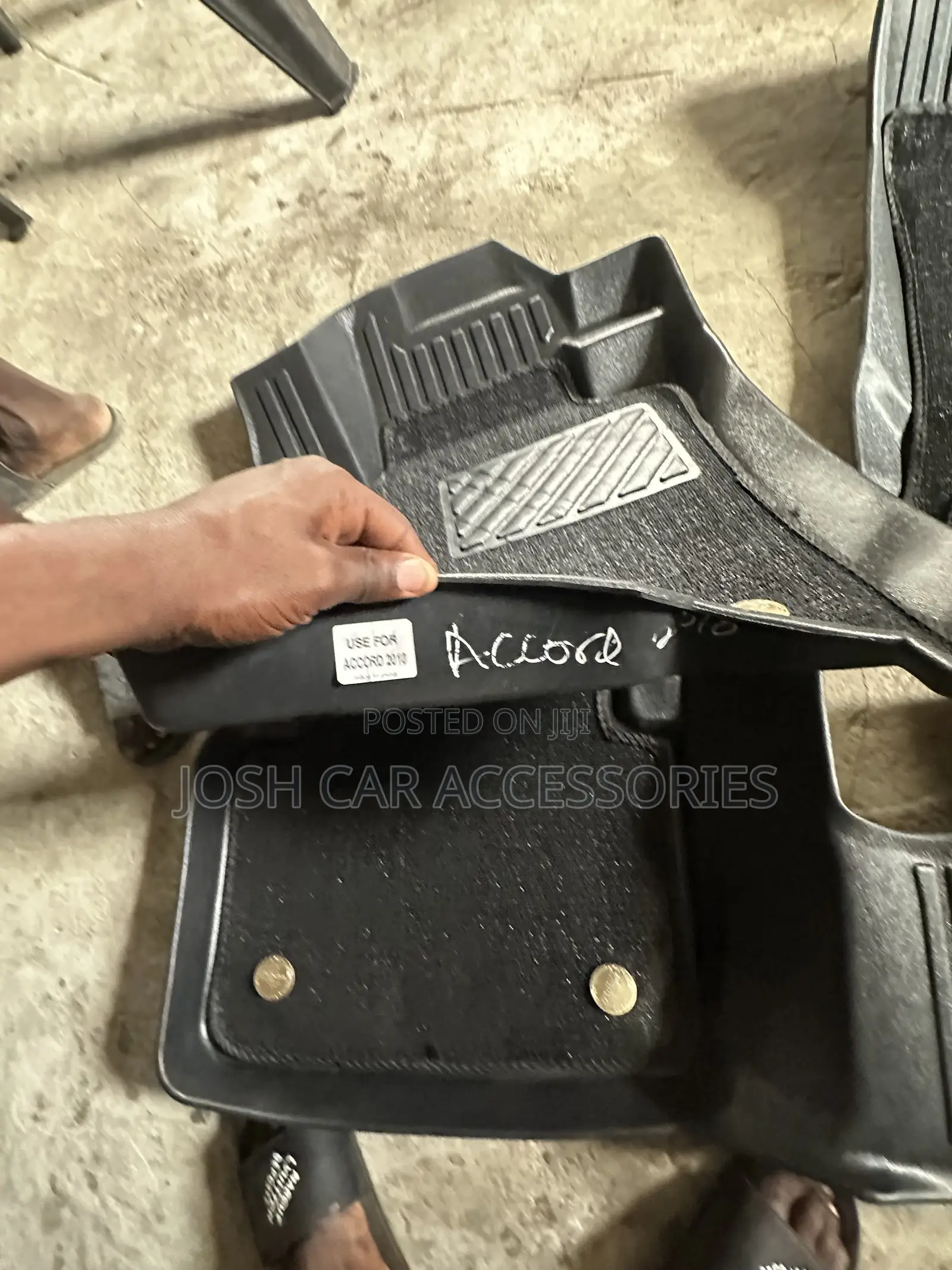 Honda Accord 2010 Custom 7d Double Layer TPU Floor Mats