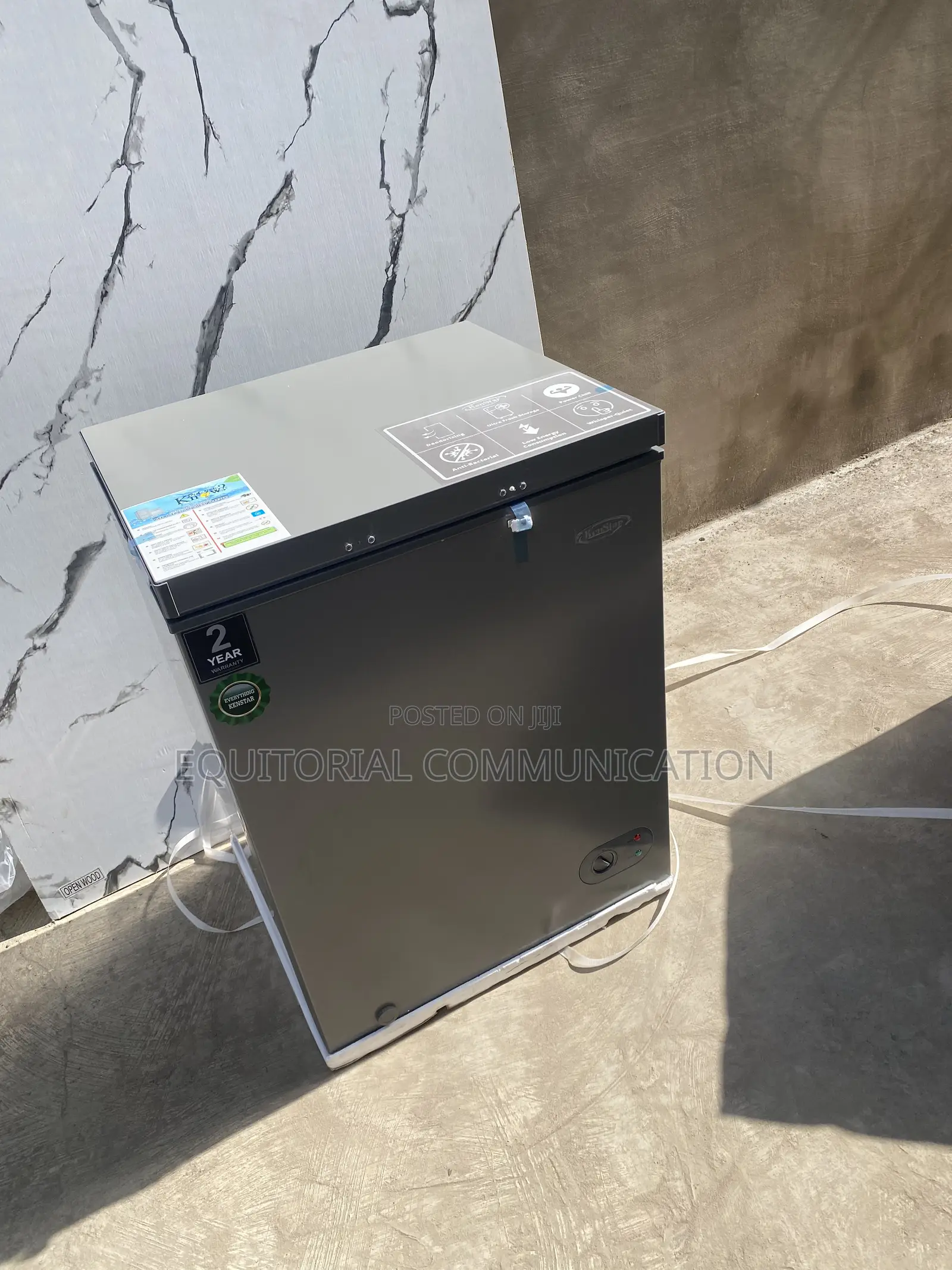KENSTAR 142L Chest Freezer for Home Food Organisation KS-CF148SAK