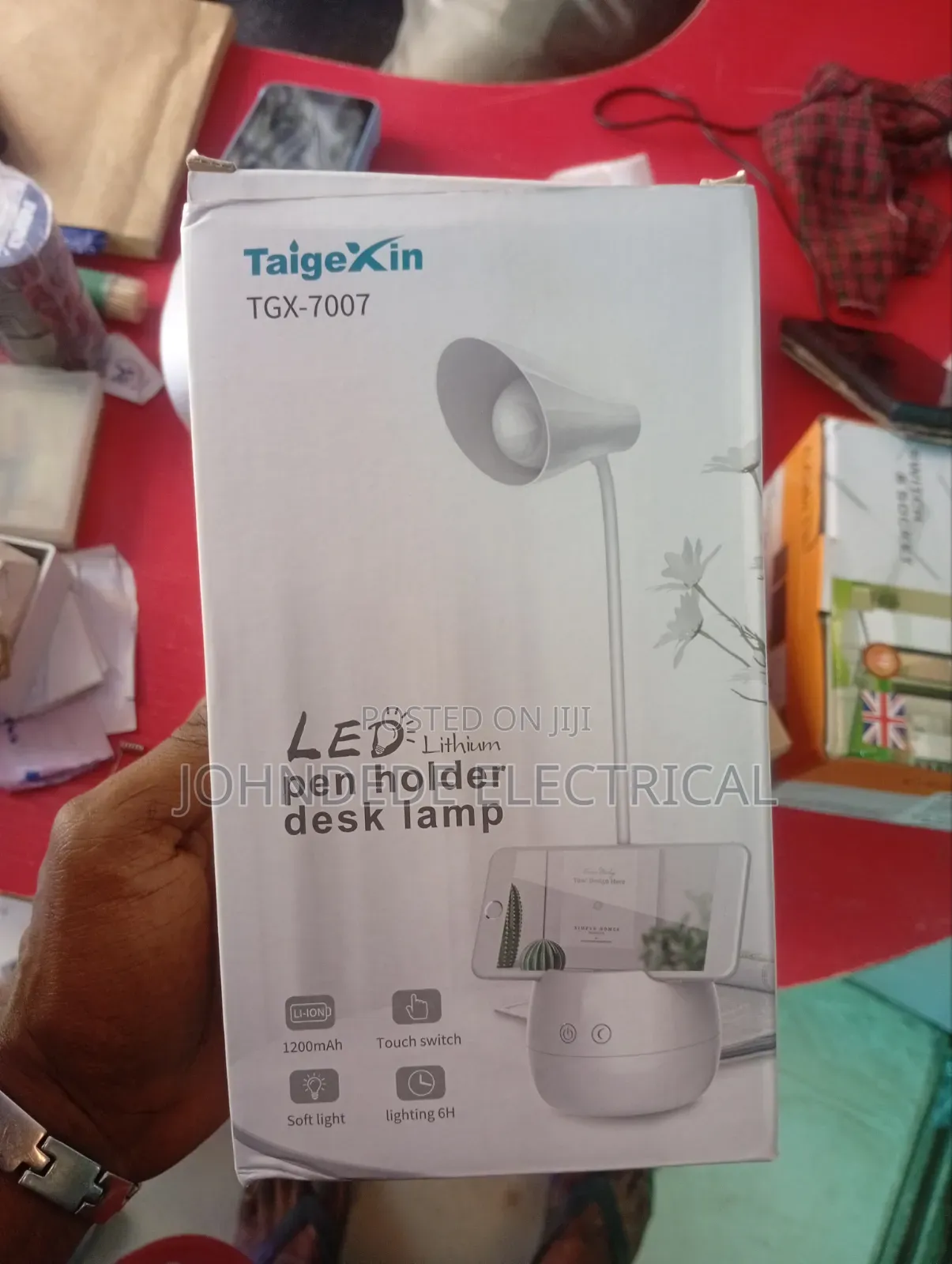 Pen Holder Desk Led Lamp