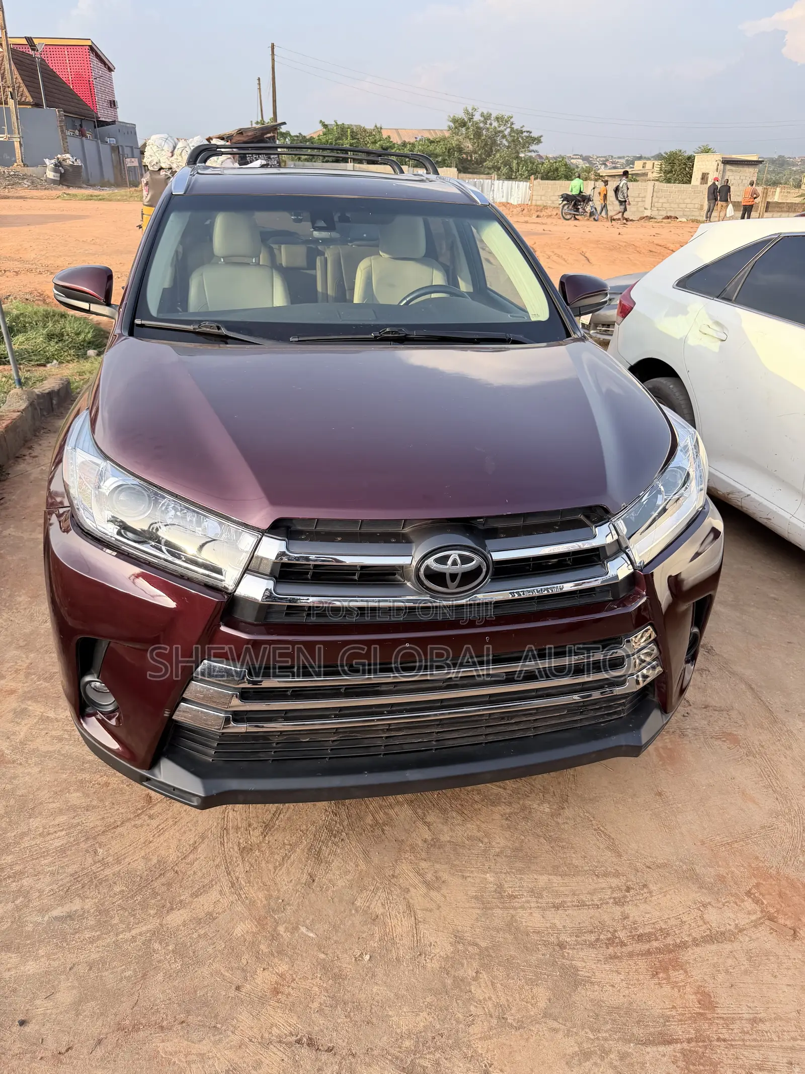 Toyota Highlander Limited V6 4x4 (3.5L 6cyl 6A) 2016 Red