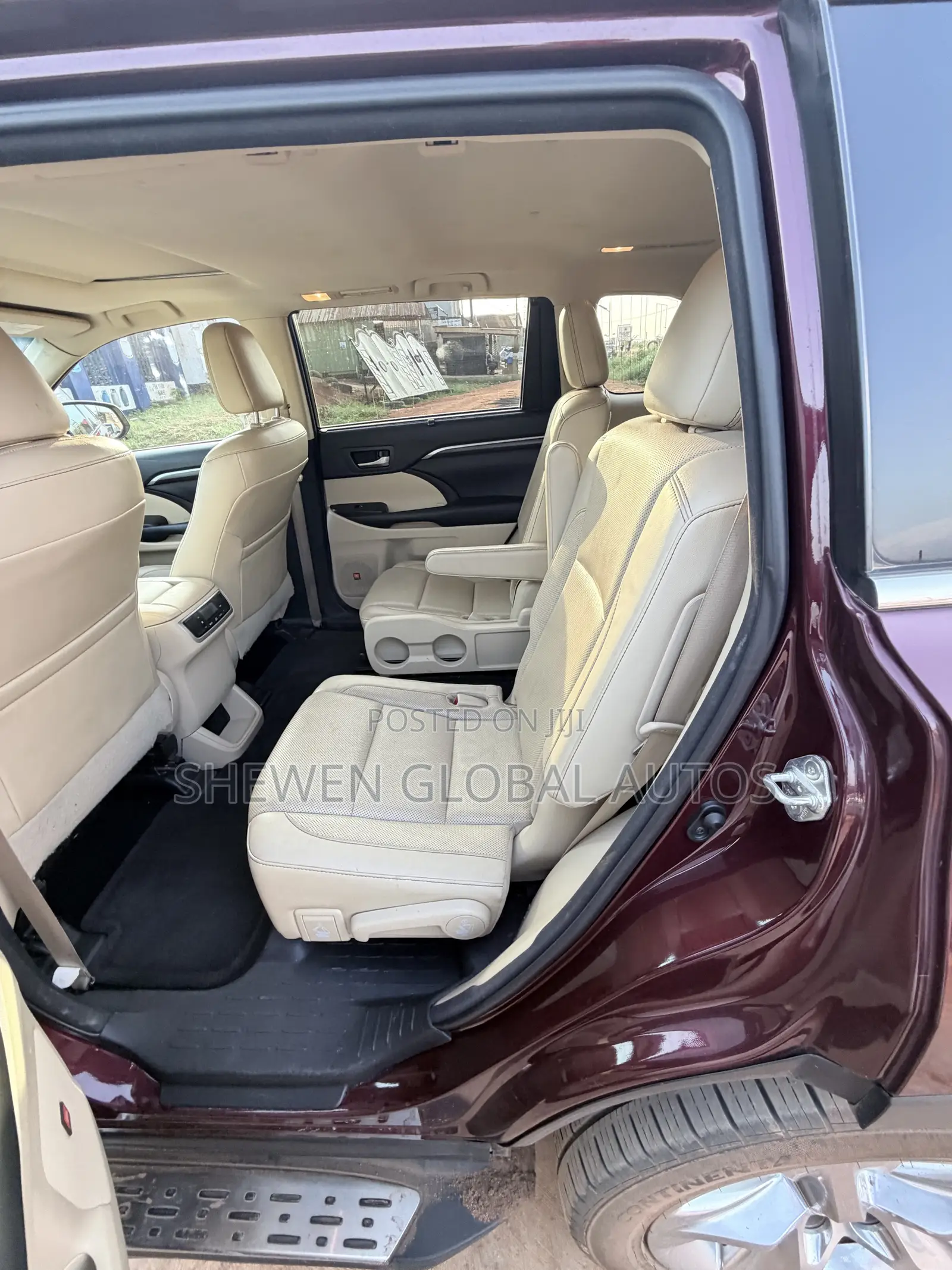 Toyota Highlander Limited V6 4x4 (3.5L 6cyl 6A) 2016 Red