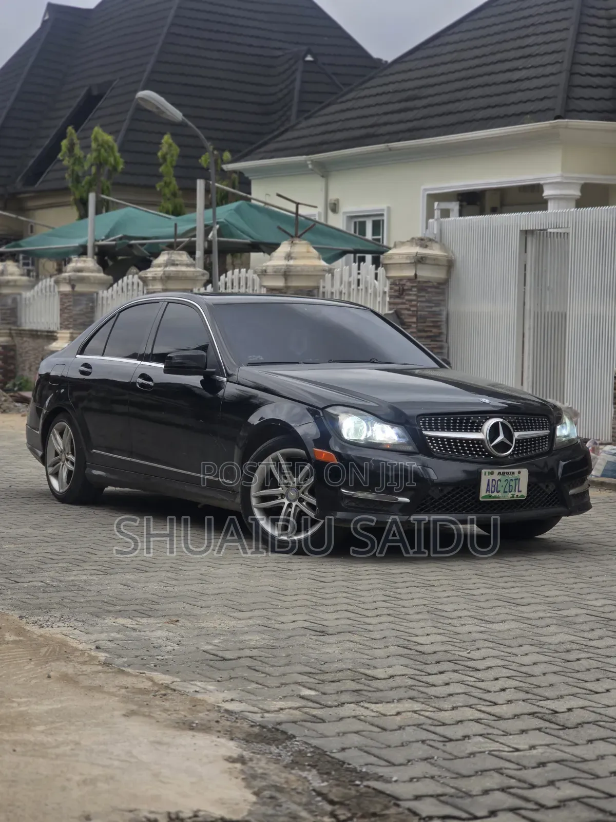 Mercedes-Benz C300 Sport 4Matic Sedan AWD (3.0L 6cyl 7A) 2012 Black