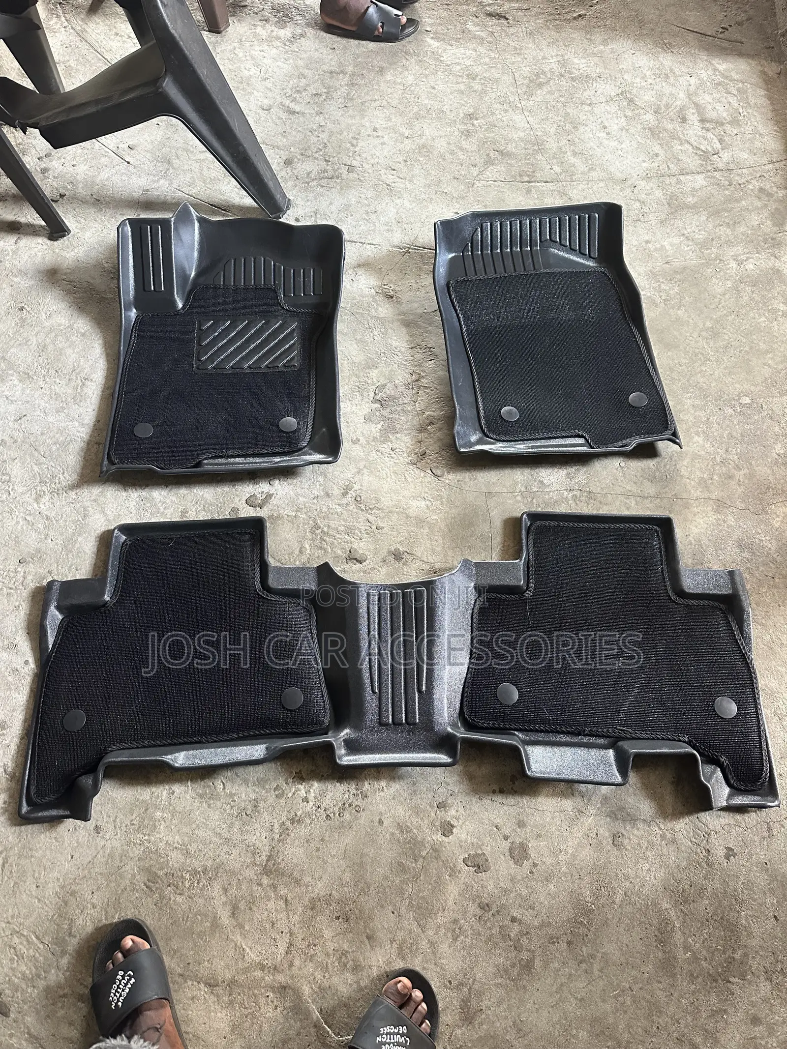 Toyota Prado Custom 7d Double Layer TPU Floor Mats