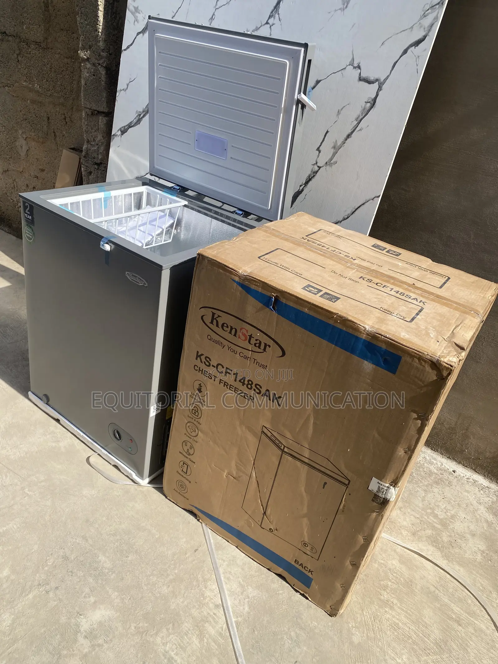 KENSTAR 142L Freezer for Storing Fish, Chicken and Meat KS-CF148SAK