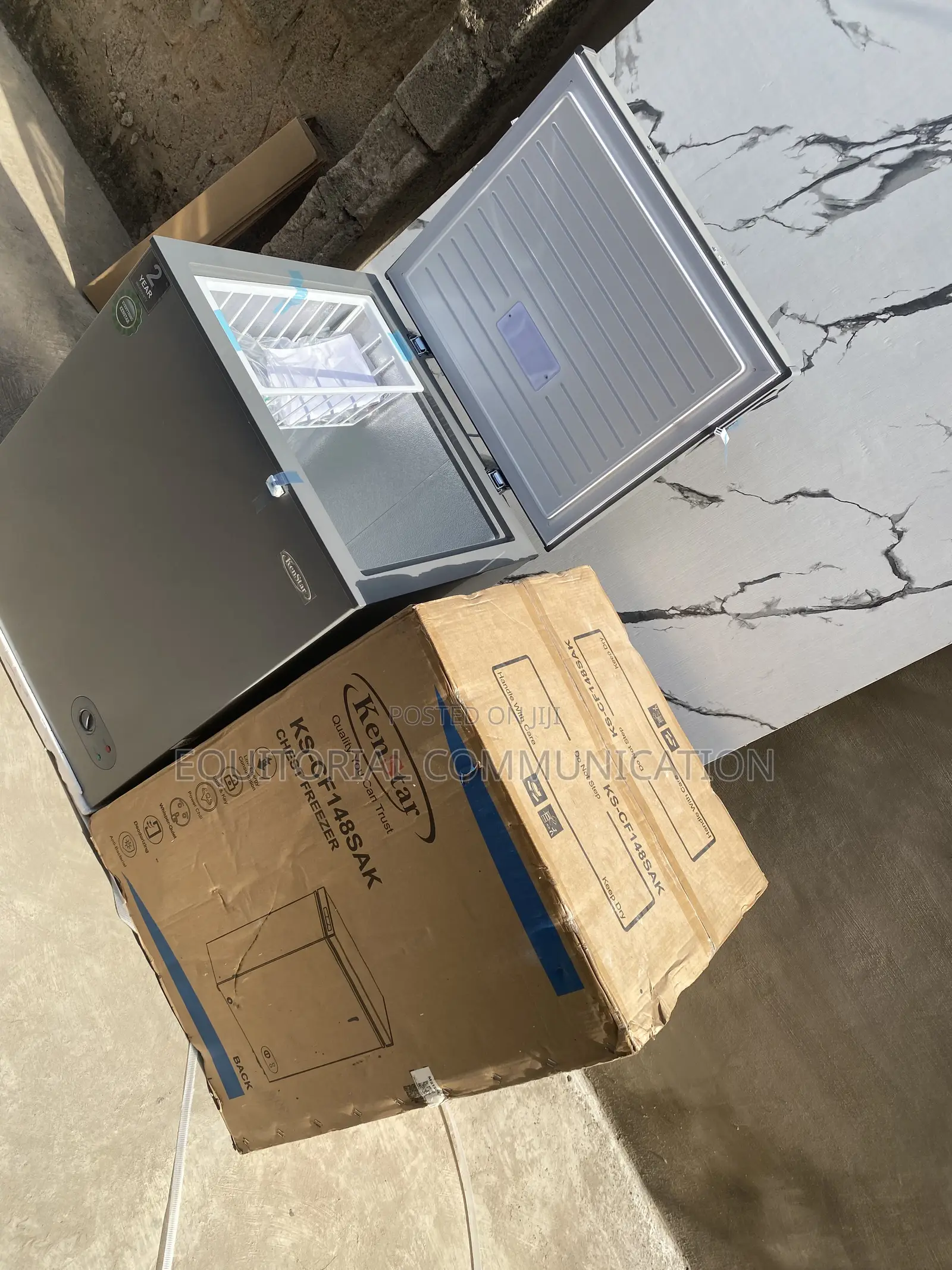 KENSTAR 142L Chest Freezer for Frozen Food Retailers KS-CF148SAK