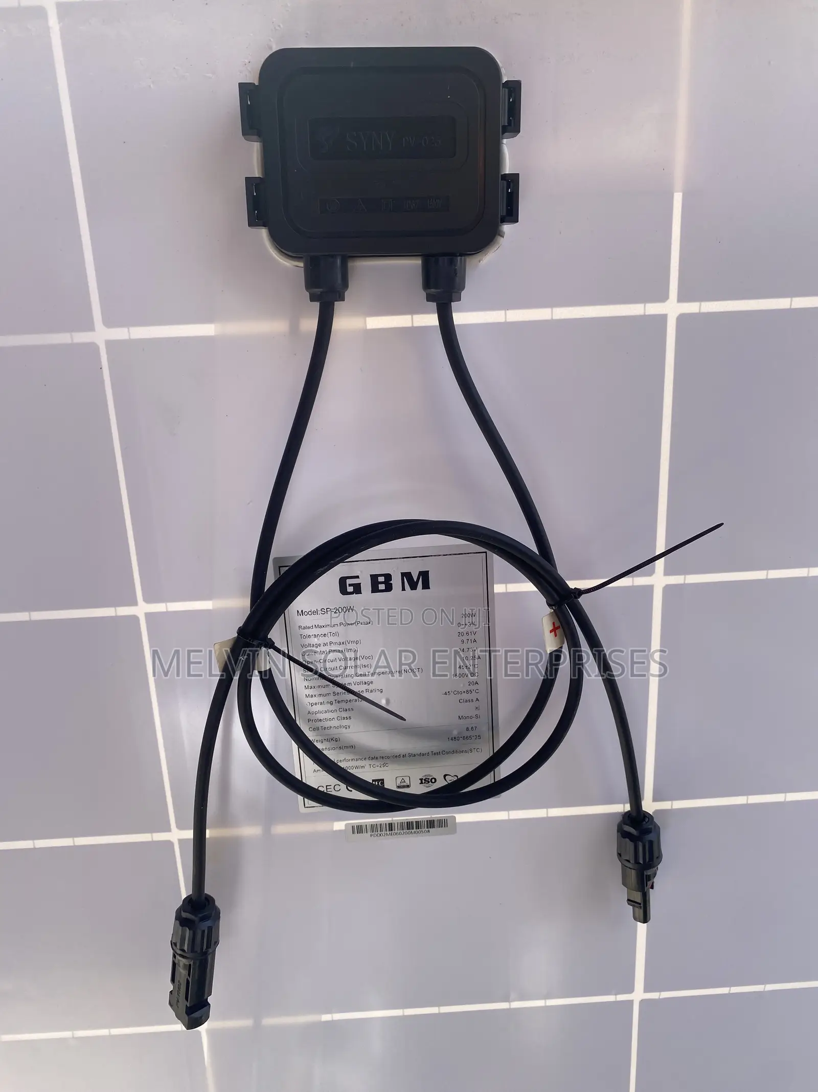 200watt GBM Solar Panels Available in Store Dm Lets Deal