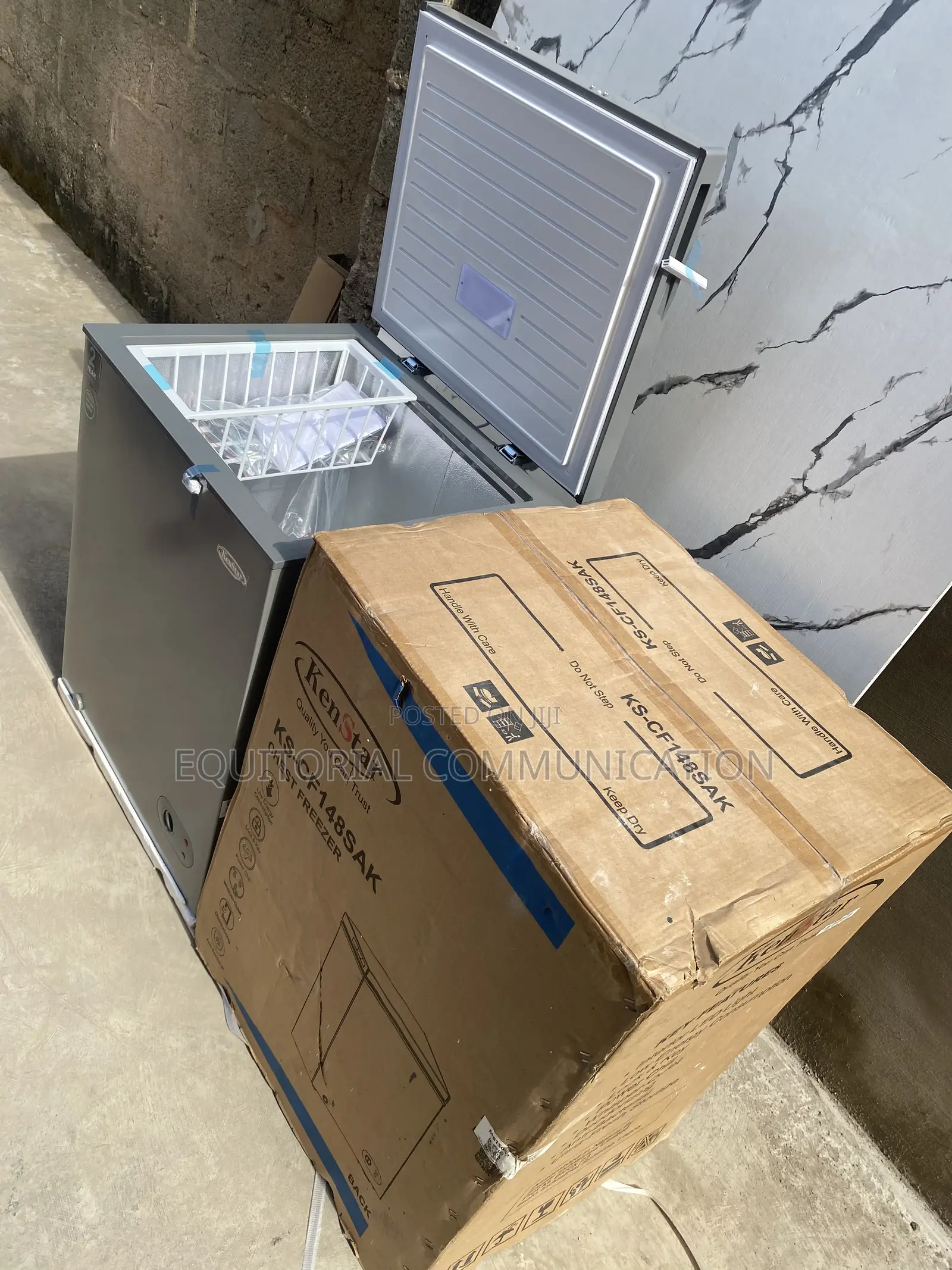 KENSTAR KS-CF148SAK 142L Freezer for Convenient Bulk Freezing