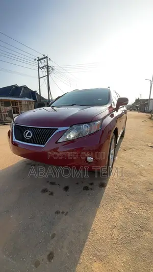 Lexus RX 2010 Red