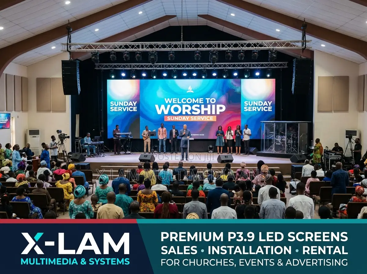 Indoor LED Display for Worship Centers