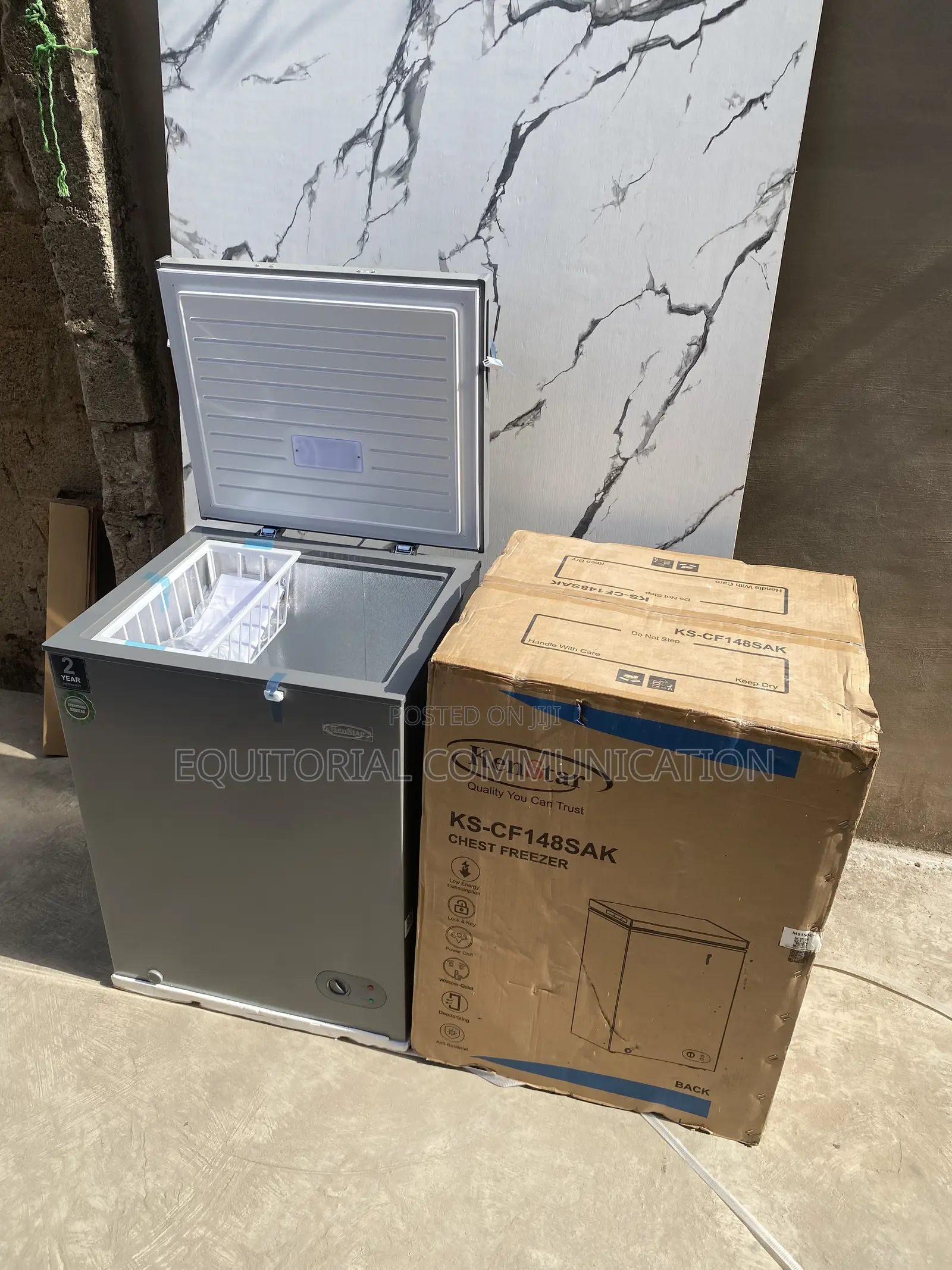 KENSTAR KS-CF148SAK 142L Freezer for Storing Frozen Groceries