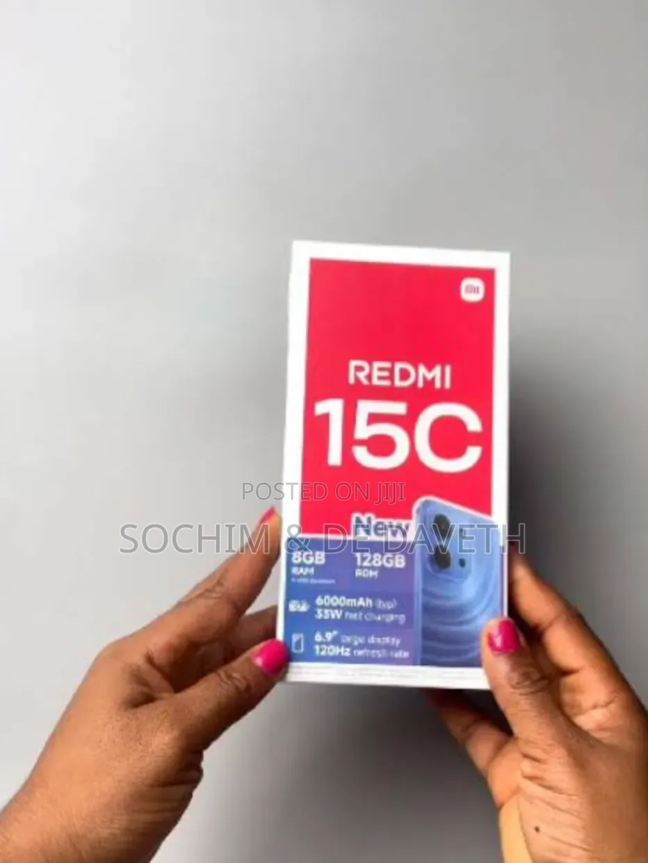 New Xiaomi Redmi 15C 4G 128 GB Red
