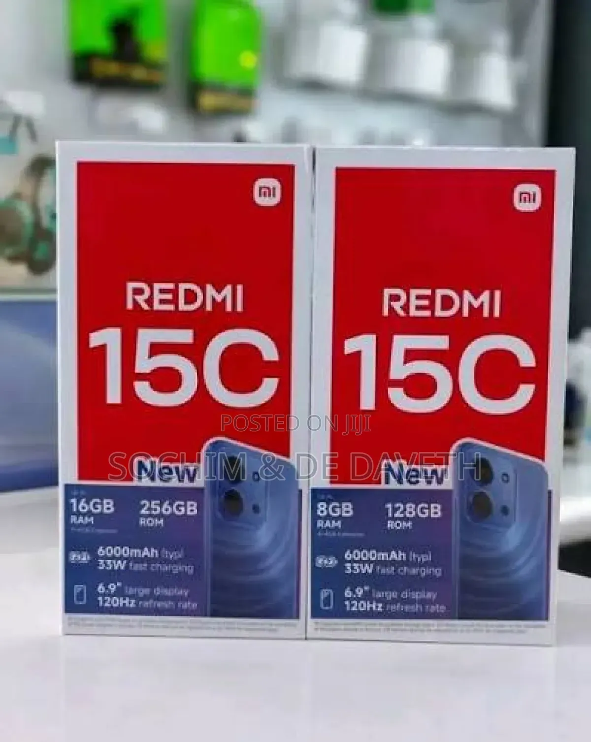 New Xiaomi Redmi 15C 4G 128 GB Red