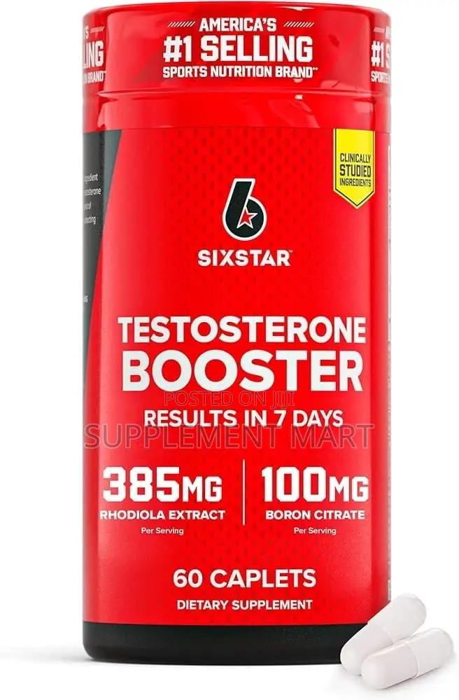 Testosterone Booster for Men - Muscle Growth, Stamina & Energy – 60ct