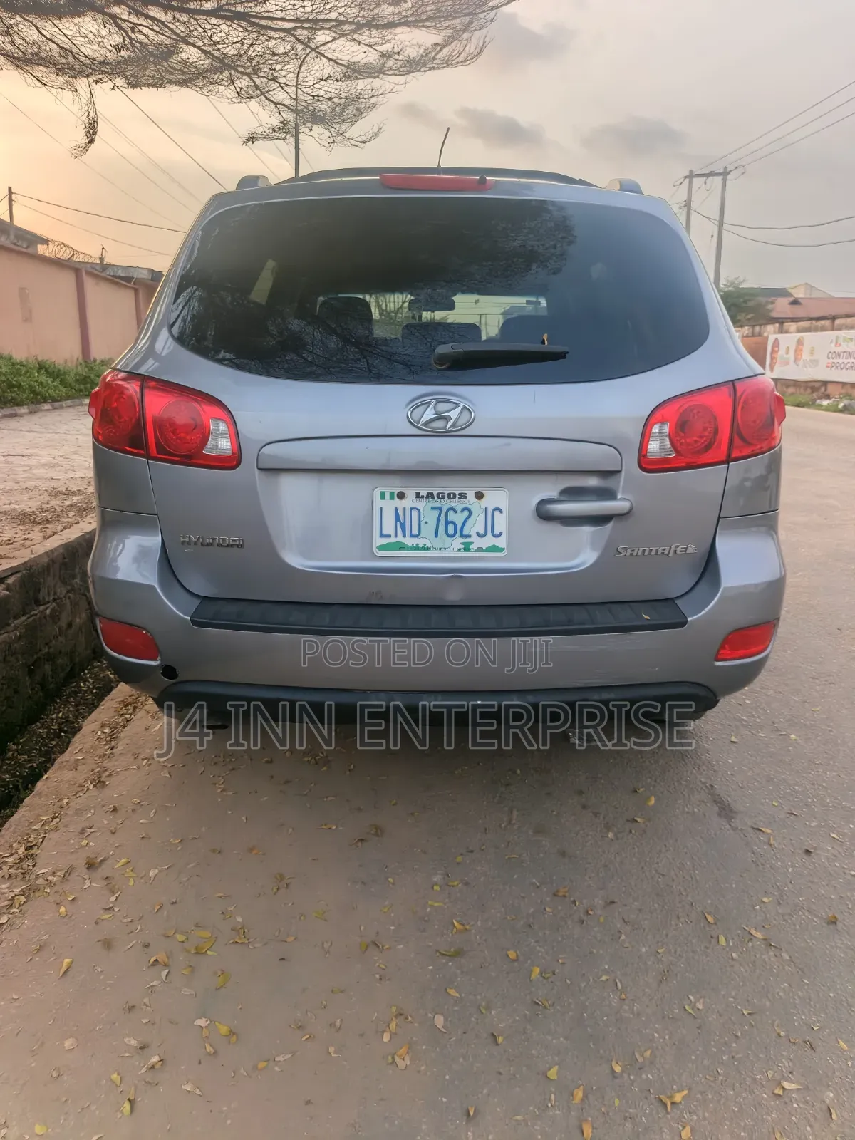 Hyundai Santa Fe 2008 Gray