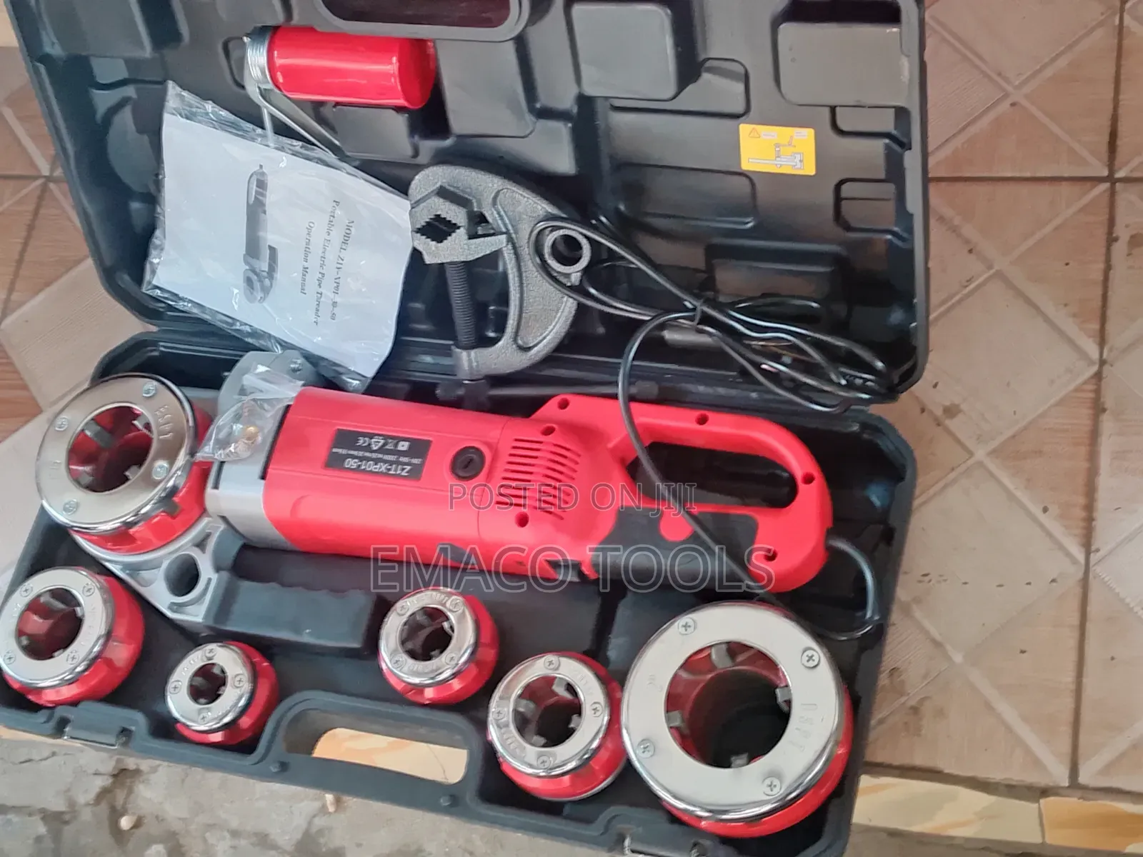 Portable Electric Pipe Threader