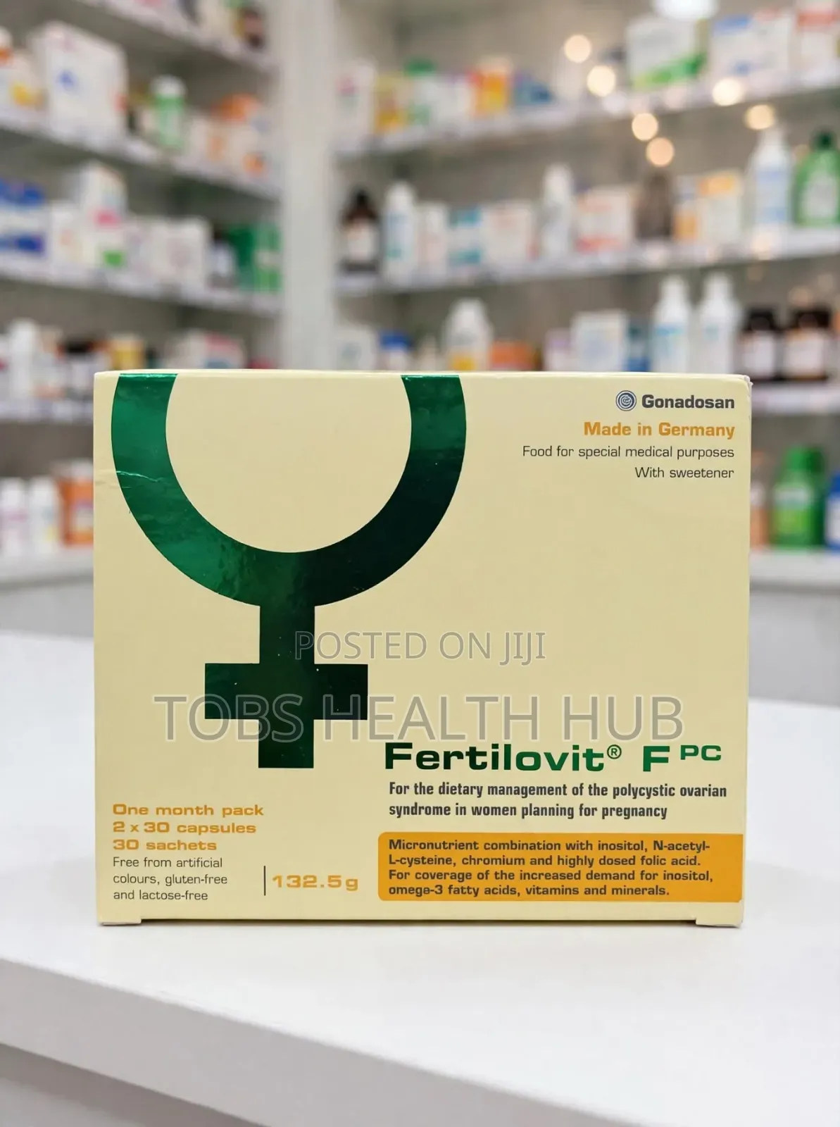 Fertilovit F PC for PCOS - 90 PCS - Made in Germany