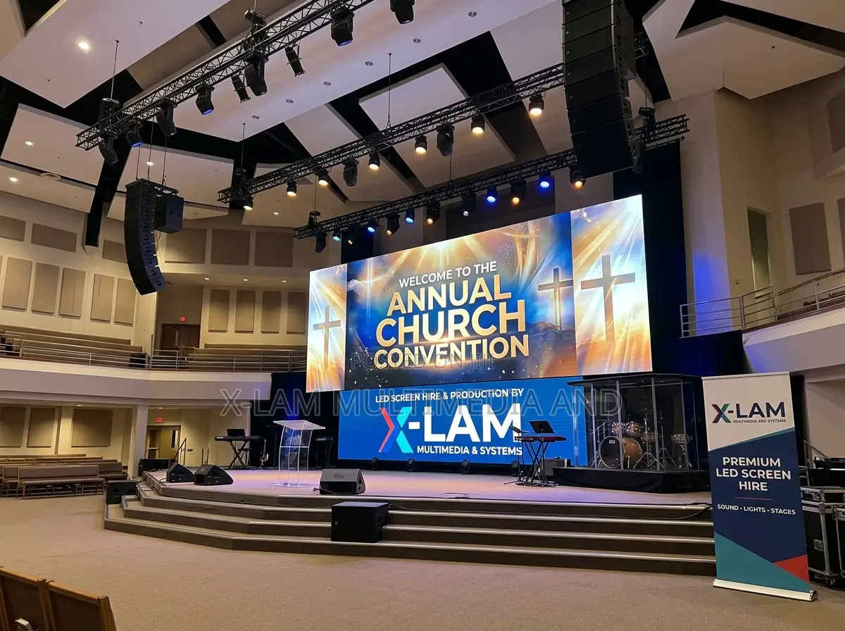 LED Screen Hire for Church Convention