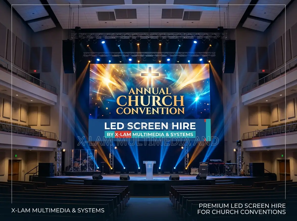 LED Screen Hire for Church Convention