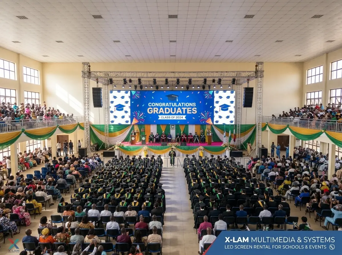 LED Screen Rental for Graduation and School Events