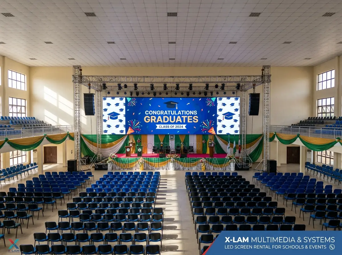 LED Screen Rental for Graduation and School Events