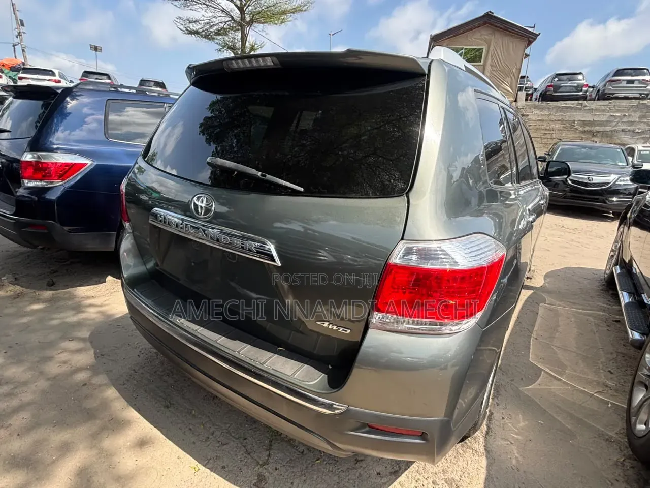 Toyota Highlander Limited 4dr SUV (3.5L 6cyl 6A) 2015 Gray