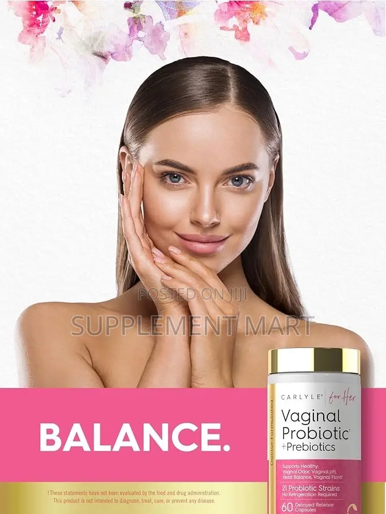 Vaginal Probiotics for Women – Healthy Odor, pH, Yeast Balance