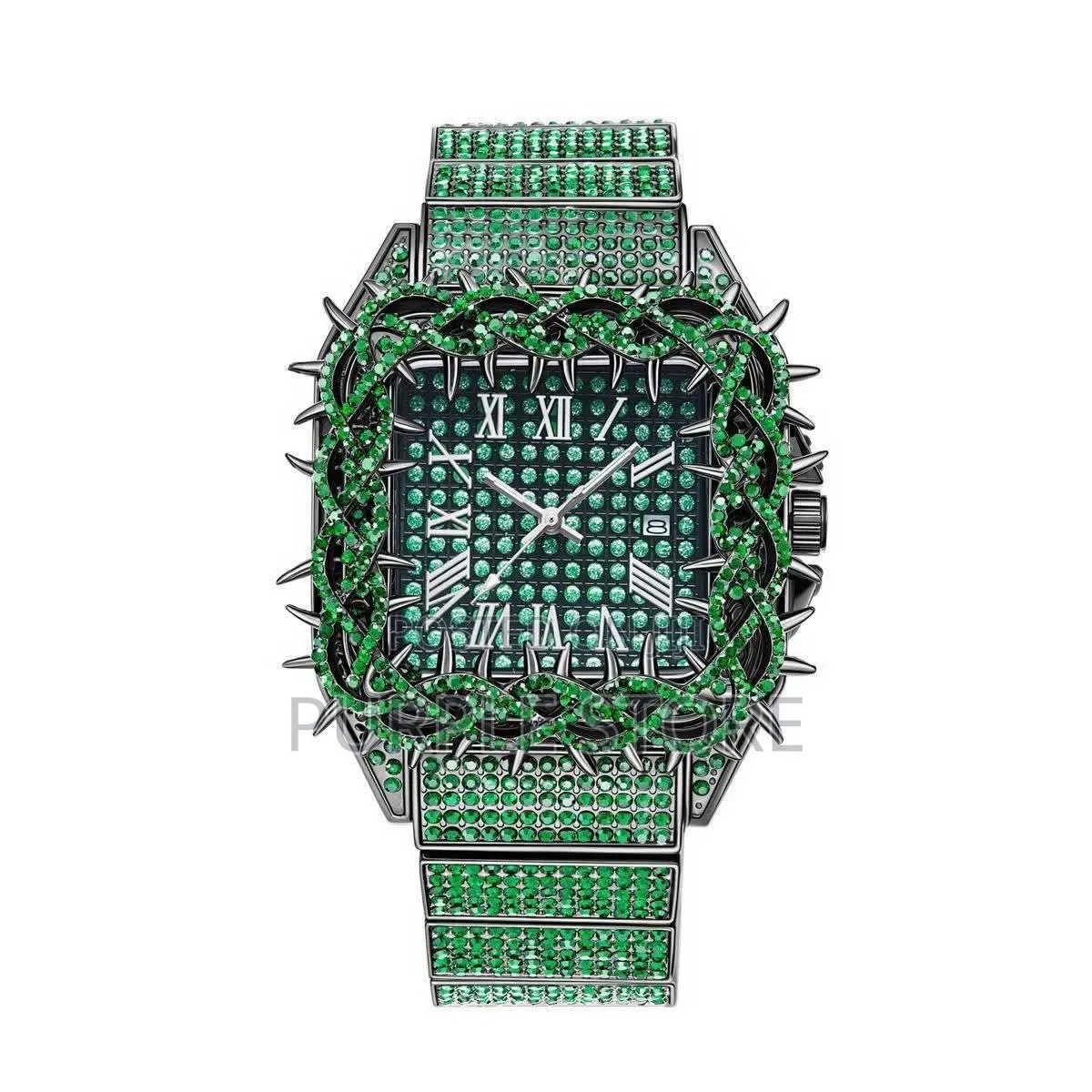 PinTime Fully Iced Wristwatches