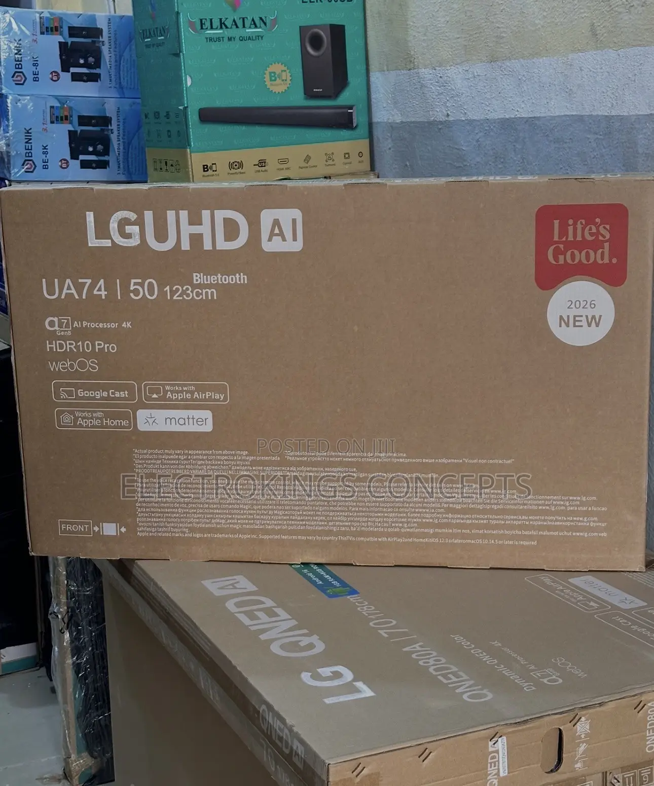 Original LG 50Inch Smart Android TV || Netflix || Youtube || Bluetooth