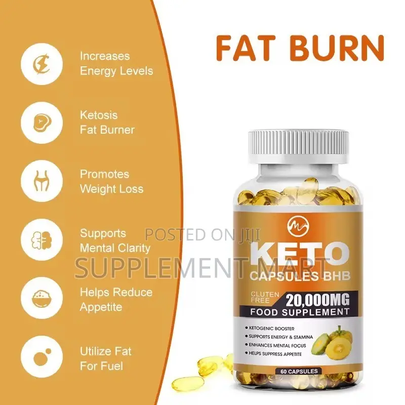 KETO BHB 20,000mg – Ketogenic Support – Appetite & Weight Control