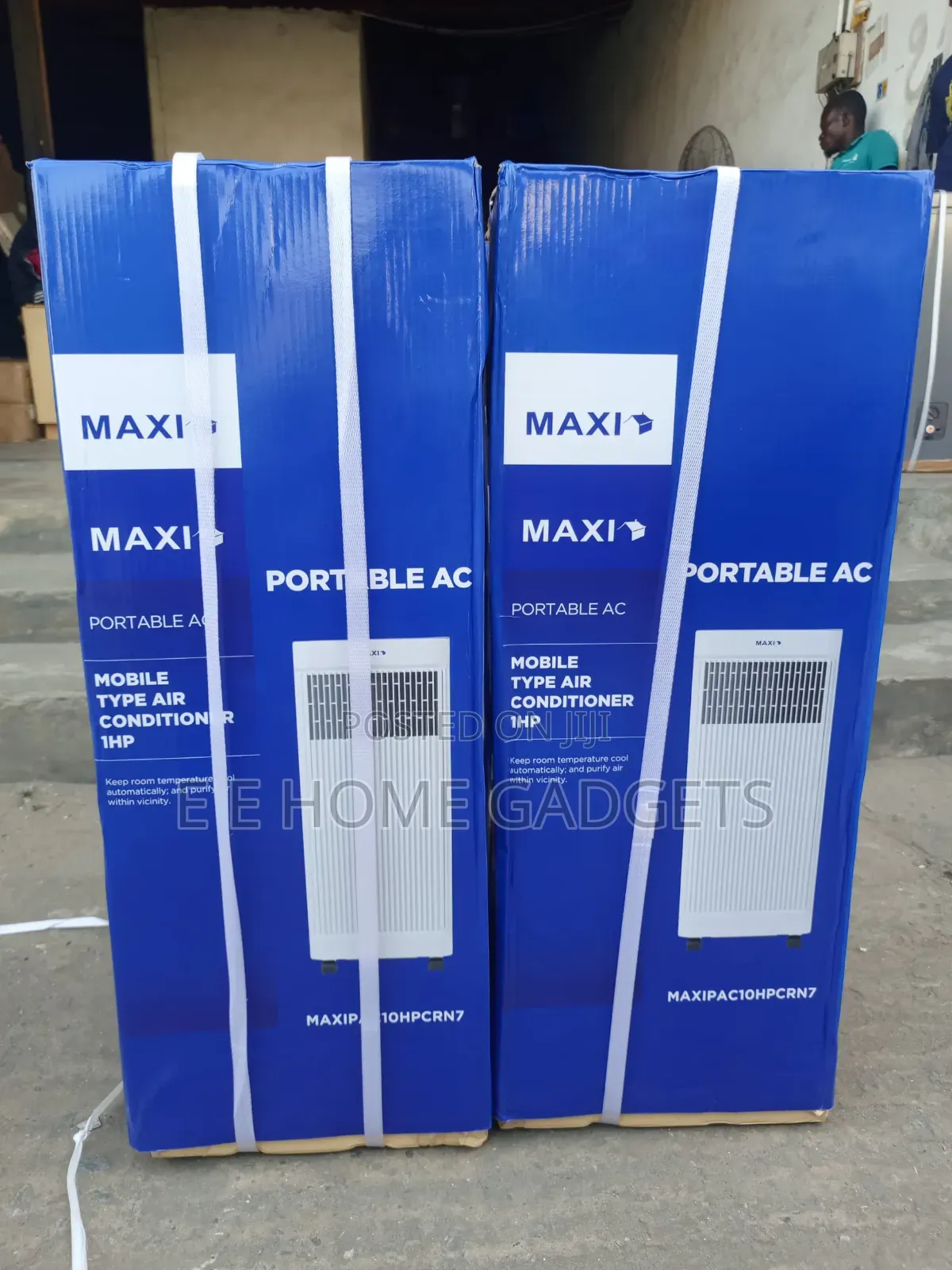 Maxi Portable Air Conditioner MAXIPAC10HPCRN7 – 1HP, 1100