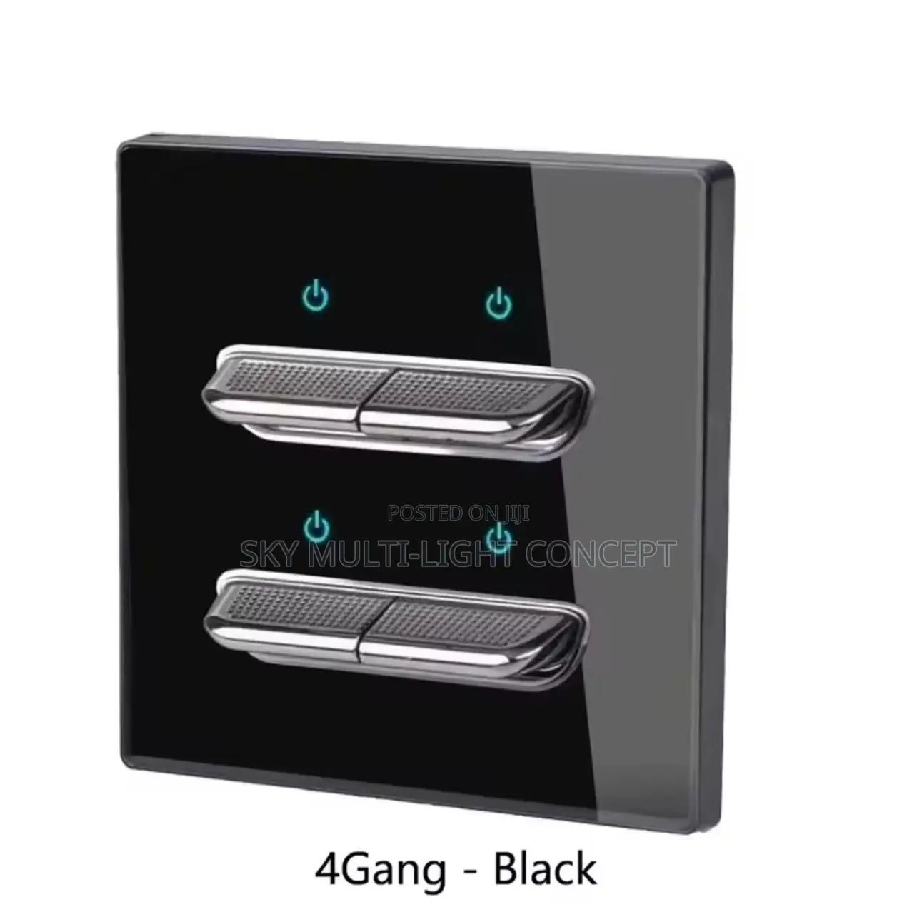 Wall Light Switch 1/2/3/4 Gang LED Indicator