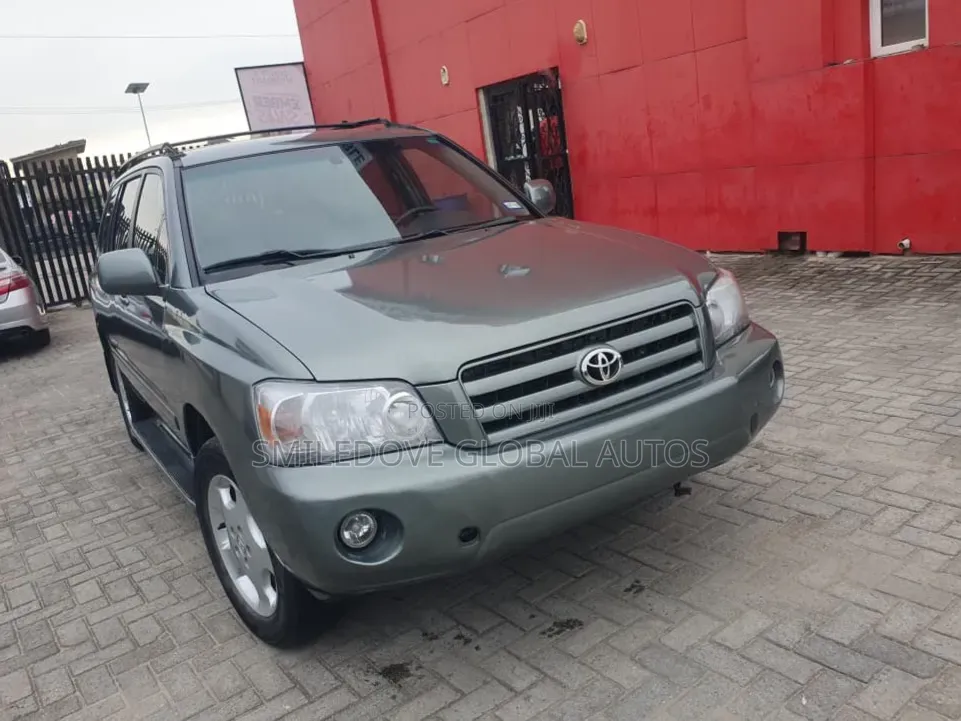 Toyota Highlander Limited V6 4x4 2006 Green