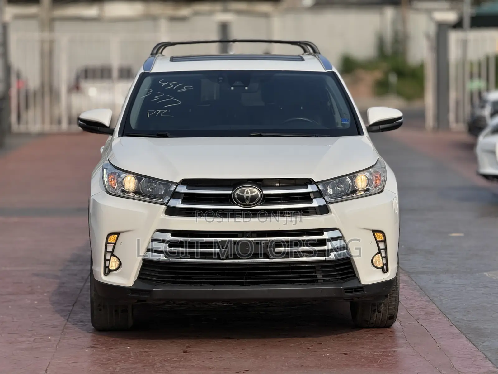 Toyota Highlander Limited Platinum 4x4 V6 (3.5L 6cyl 8A) 2017 White