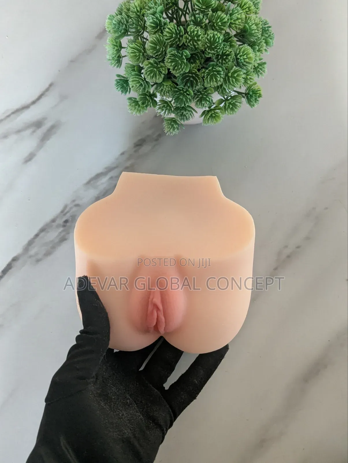 Portable Hand Toto Stroke Butt Pussy Masturbator Sex Toy for Men