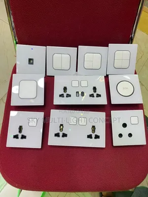 1/2/3/4 Gang 2 Way Wall Light Switch USB Charging