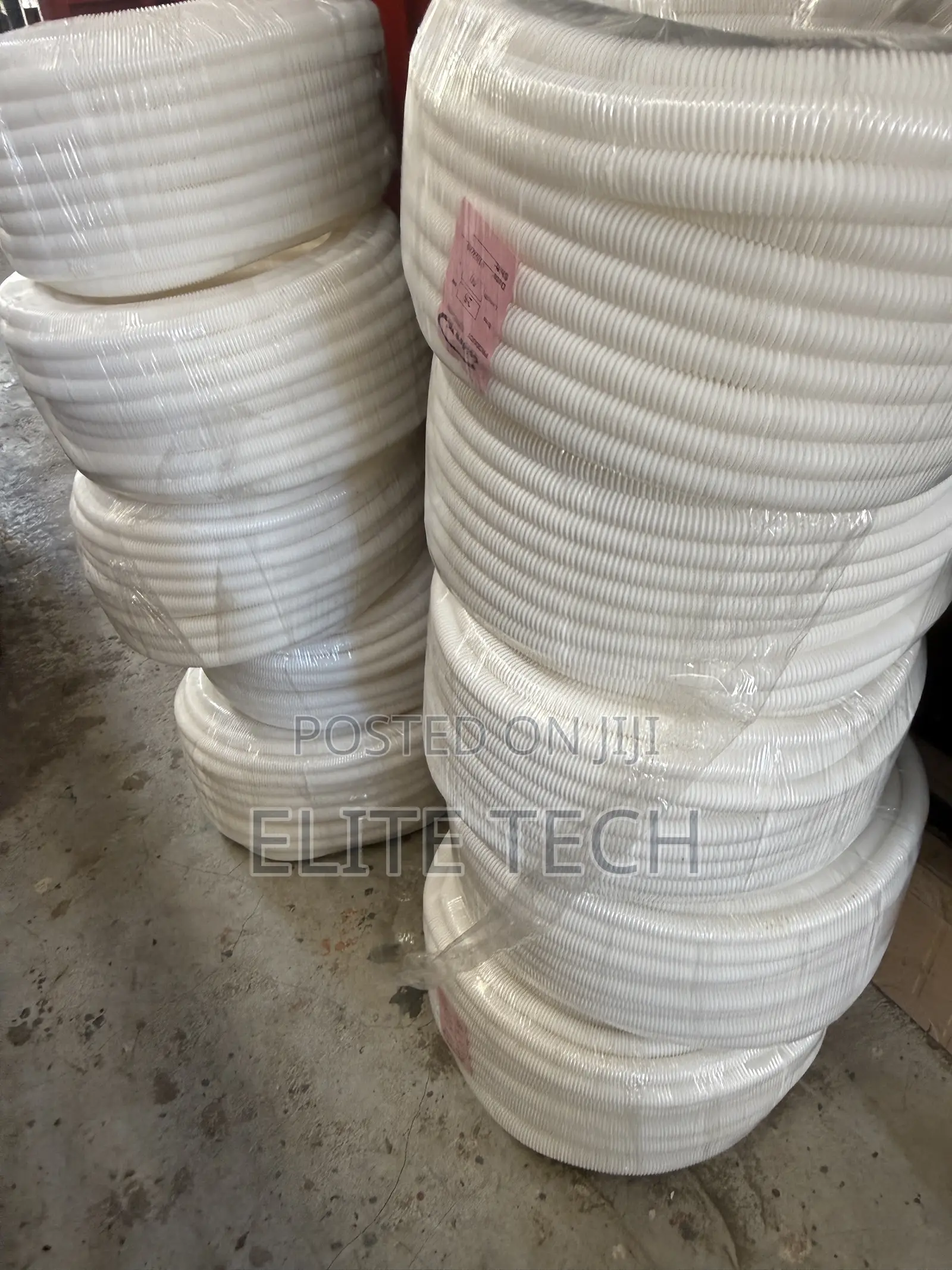25mm Flexible Conduit White - High Quality PVC Pipe