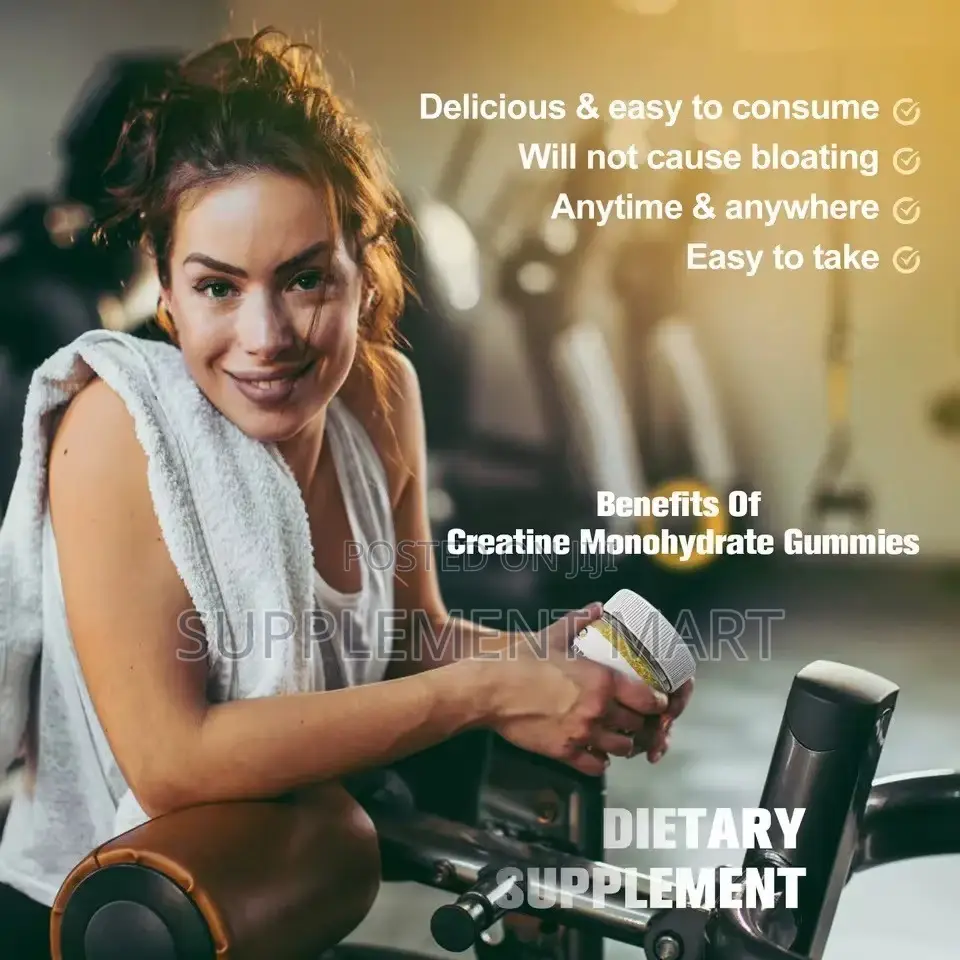 Creatine Monohydrate Gummies – Muscle Growth | Recovery & Strength