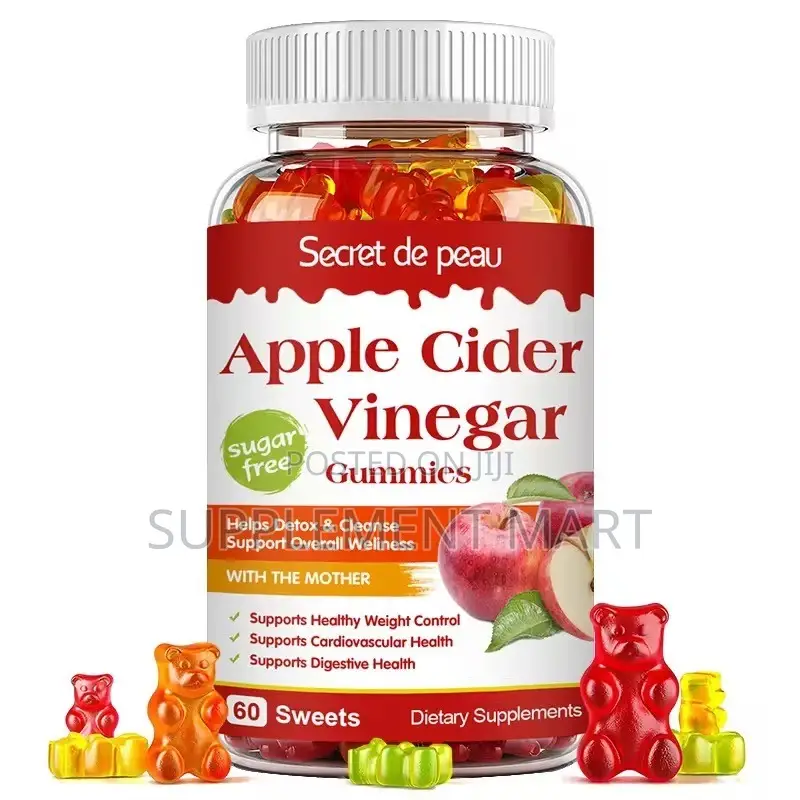 Apple Cider Gummies – Detox & Cleanse | Weight Management X60