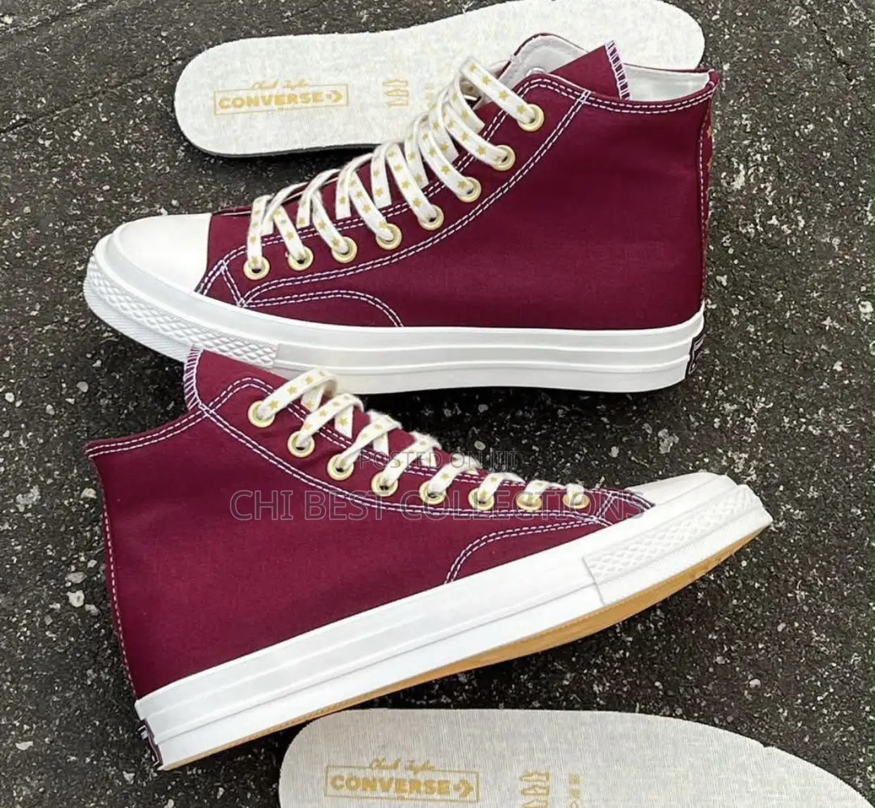*New Alarm  Converse Chunk 70 Plus EGRET SNKS * *New Inn