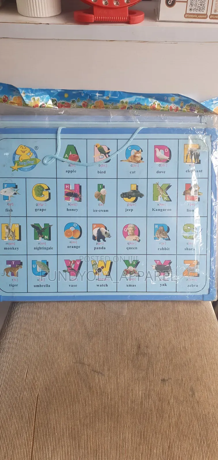 Alphabet Writing and Learning Board
